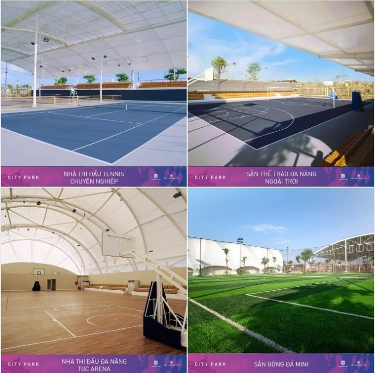 khu thể thao Arena The Global City
