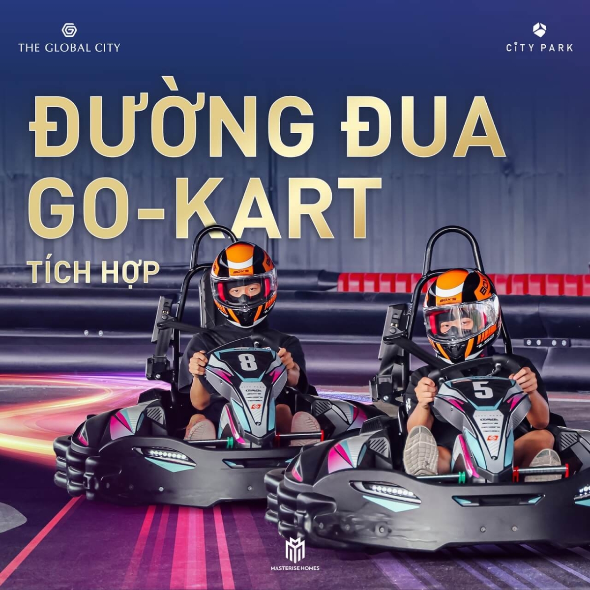 trò chơi Go Kart tại The Global City