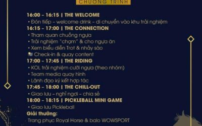 Trải nghiệm xem ngựa ở The Global City cùng Wow Sport